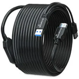 MediaRange Aktives USB-Verlängerungskabel, USB 3.0, sw Multimedia-Technik USB-Kabel