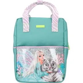 DEPESCHE Fantasy Tiger Petrol/Lavendel