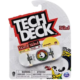 Spin Master Tech Deck Fingerboard - 1 Finger-Skateboard mit original Skateboard-Design - verschiedene Grafiken - coole Fingerboards für echte Skater ab 6 Jahr... - Bunt