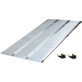 Baumarktplus DREIBREIT By TRUTZHOLM 3-Fach Auffahrrampe Klappbar 222cm Tragkraft 1650kg