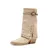 Ital-Design Cowboyboots Damen Beige 36