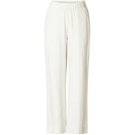 Base Level Curvy Yula Loose Fit Leinenhose Weiß 46