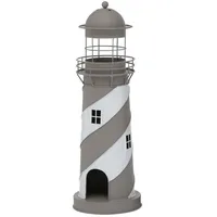 Boltze Laterne Amrum Eisen grau/weiß