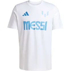 adidas Messi Name and Number Graphic Trainingsshirt Herren JJ1418 - white M
