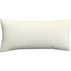 Kissenbezug SCHLAFGUT "Woven Satin aus Mako-Baumwolle, langlebig, pflegeleicht, dicht gewebt", gelb (gelb light), B:40cm L:80cm, Mako-Satin, Obermaterial: 100% Baumwolle, Kissenbezüge, Kissenhülle mit Reißverschluss, passender Bettbezug erhältlich