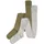 MINYMO Strumpfhose "Stocking-solid rib 2-pack" in Grau | Gr.: 116/122