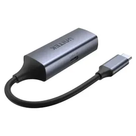 UNITEK USB-C auf RJ45 Adapter 1 m Grau