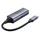 UNITEK USB-C auf RJ45 Adapter 1 m Grau