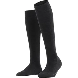 Falke Damen Kniestrümpfe Softmerino - grau - 39-40