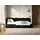 Selsey Cloudy – Einzelbett 120x200, Kopfteil links, Matratze & Bettkasten, Samt Schwarz