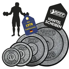 Best Sporting Hantelscheiben, 2 x 2,5 kg