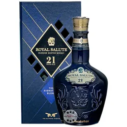 Chivas Regal Royal Salute 21 Whisky Sapphire Flagon