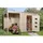 Weka Avellino 2 4,50 x 3,00 m natur mit Anbau