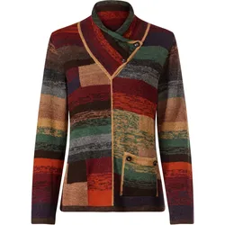 Alpaka-Pullover, Muster teracotta, 44/46