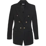 LASCANA Longblazer Schwarz 34