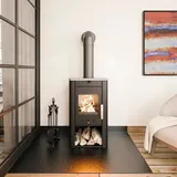 Kaminofen Haas & Sohn PRUNUS 332 -ST Serpentino grey stone 6 kW