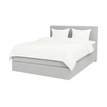 Möbel Kraft Boxspringbett 120 x 200 cm Grau