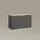 livinity® Eckkommode 80 x 50 x 40 cm Anthrazit