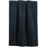 Erwin Müller Handtuch Heidelberg 100% Baumwolle schwarz Größe 50x80 cm - saugstark, gut trocknend, kompakt, leichte Qualität - ideal für Sport, Strand, Reisen (weitere Farben)