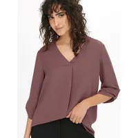 Jdy Shirtbluse JDYDIVYA LIFE 3/4 TOP WVN NOOS braun