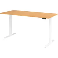 Hammerbacher Schreibtisch XDKB Buche / Weiß