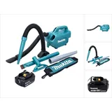 Makita DCL 184 F1 Akku Staubsauger 18 V 54 mbar 0,5 l + 1x Akku 3,0 Ah - ohne Ladegerät