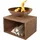 Buschbeck Feuerschale Rubigo 70 x 70 x 70 cm