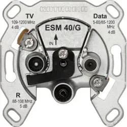 Kathrein BK-Modem-Steckdose 3fach Einzeldose selektiv ESM 40/G