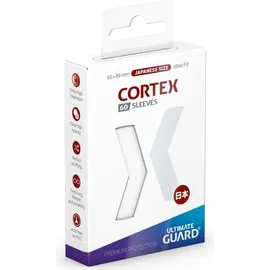 Ultimate Guard Cortex Sleeves Japanische Größe Schwarz (60) (62x89mm)