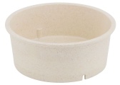 Greenbox Mehrweg Menüschale Häppy Bowl®, Ø 15 cm, 650 ml DFC00826 , 1 Karton = 6 Packungen à 10 Stück, Farbe: cashew / creme weiß