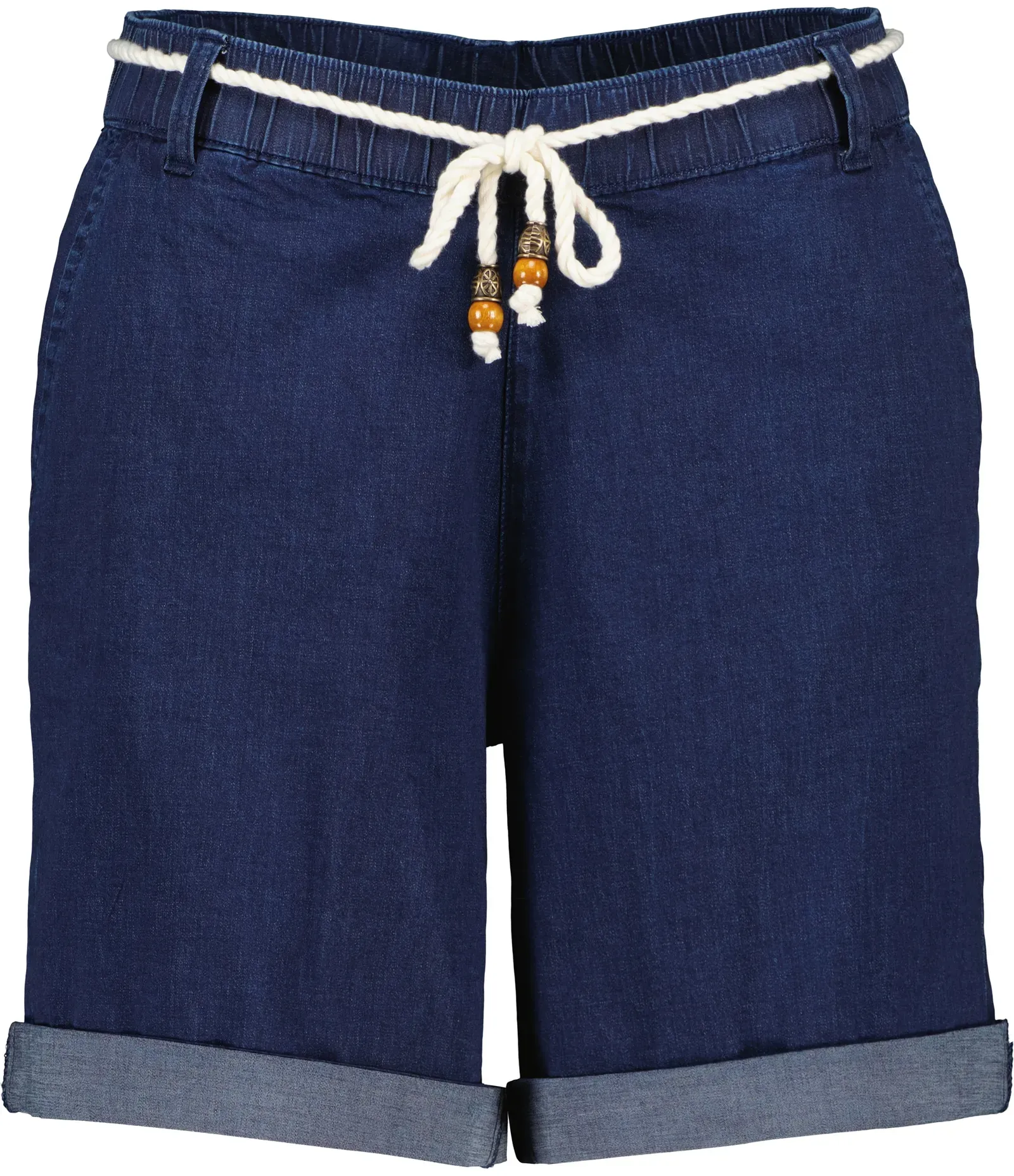 Shorts ALIFE & KICKIN, Damen, Gr. XS, Normalgrößen, schwarz denim, 98% Baumwolle, 2% Elasthan, Hosen Shorts, Kurzhose aus Baumwoll-Materialmix mit Relaxed Fit und Gummibund