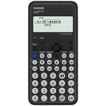 Casio FX-82SP Wissenschaftlicher Taschenrechner, empfohlen für den spanischen und portugiesischen Lebenslauf, 5 Sprachen, mehr als 300 Funktionen, Dunkelgrau