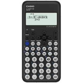 Casio FX-82SP Wissenschaftlicher Taschenrechner, empfohlen für den spanischen und portugiesischen Lebenslauf, 5 Sprachen, mehr als 300 Funktionen, Dunkelgrau