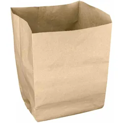 VEPATIM 250 Papierbeutel Einkaufsbeutel Obst/Gemüse 10l 200+170x360mm kompostierbar braun