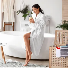 Relaxdays Wäschetruhe braun, 1 St.