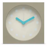 REMEMBER Tischuhr Sand beige