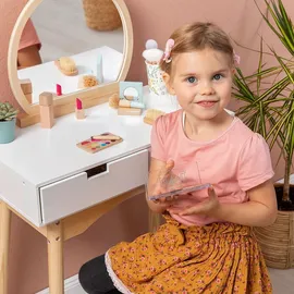 Musterkind Calendula, Natur, weiß), Holz, Holzwerkstoff, 34x98x60 cm, female, EN 71, CE, Spielzeug, Kinderspielzeug, Sonstiges Spielzeug