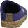 HAFLINGER Grizzly Pistenglück 741048-72 Damen-Hausschuhe, Schurwolle, Blau - Importiert, Blau - Blau