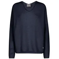Mos Mosh MMThora V-Neck Knit 468 Salute Navy -