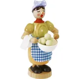 Erzgebirgische Volkskunst Richard Glässer GmbH Räucherfrau Rauchfrau Erzgebirge Richard Glässer Seiffen mit Klößen, 02607