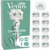 Gillette Rasierklingen Venus Pro Comfortglide Sensitive 10 St.