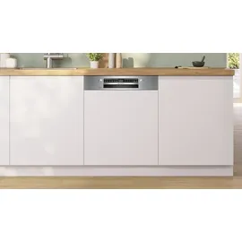 Bosch Serie 4 SMI4ECS30E Einbau-Geschirrspüler (teilintegrierbar, 598 mm breit, Edelstahl)