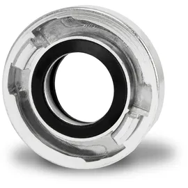 Eberth 2" Festkupplung mit IG Storz C, Schlauchkupplung in 2 Zoll, Durchmesser Innengewinde 59mm, Hochdruckkupplung, Feuerwehrkupplung, Storz 52-C