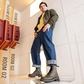 Art Unisex 1166 Marina Oxford-Stiefel, Scharlachrot, 39