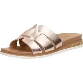 SKECHERS Damen Desert Kiss Low Peak Look Schiebe-Sandalen, Gold, 39 EU