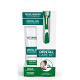 Vet's Best Vet's Best® Zahnpflege Set für Hunde - Zahnbürste und Zahnpasta, Zahnreinigung Frische Atmung Gel Kit