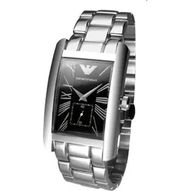 Giorgio Armani Classic Quarz Edelstahl 38 mm AR0157