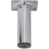 diy element-system gmbh Möbelfüße Tischbeine rund Möbelbeine ø 30 mm Länge 250 mm Stahl verchromt