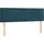 vidaXL Boxspringbett 140 x 200 cm Dunkelblau
