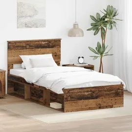 vidaXL Bettrahmen 100 x 200 cm Braun